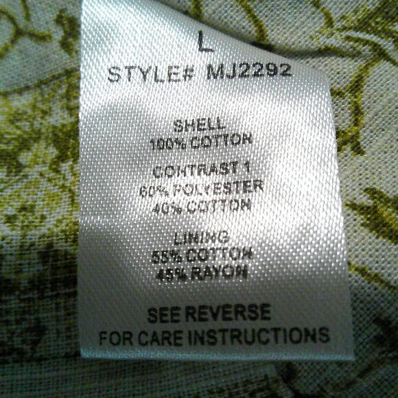 ππOli & Hali LAST ONE! FLOWER PATCHWORK LACE RUFFLE DUSTER NWT Sz L - Picture 15 of 15